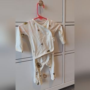 Bonsie Skin to Skin Footie Pajamas newborn bumblee